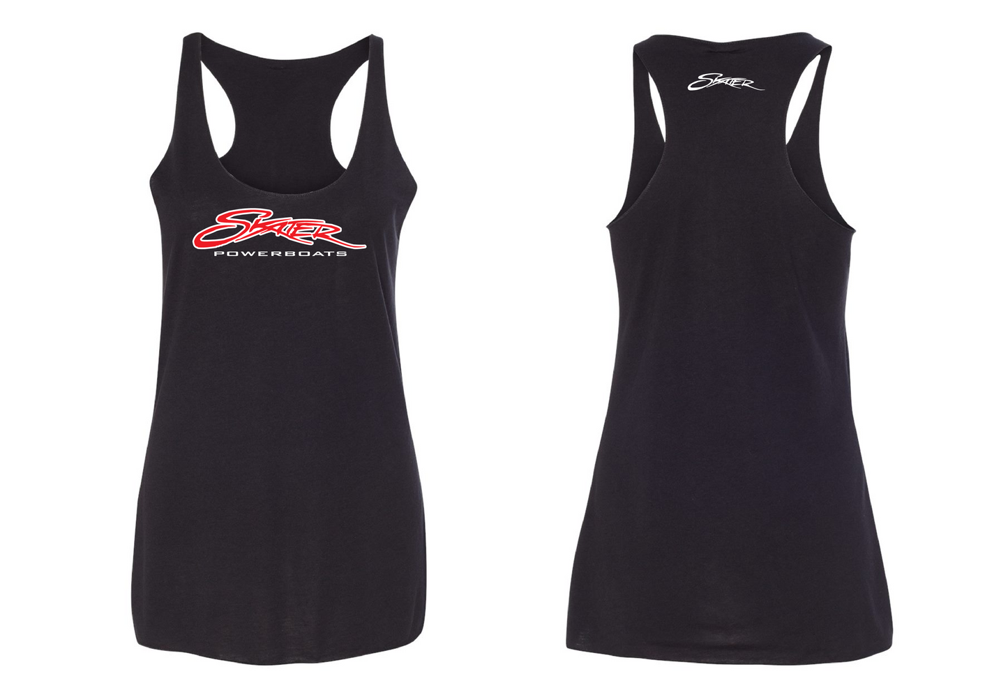 Black Triblend Racerback Tank