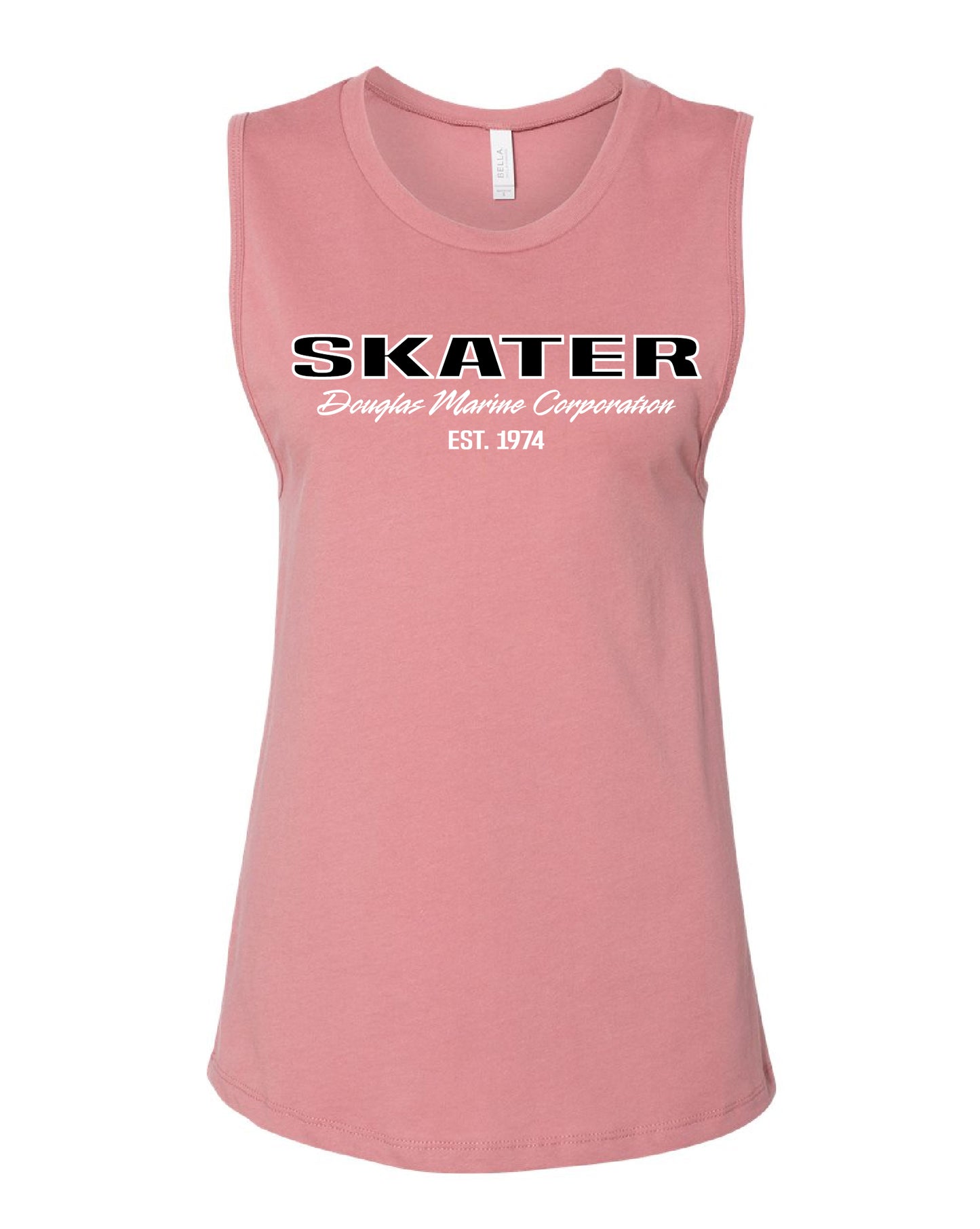 Mauve Jersey Muscle Tank
