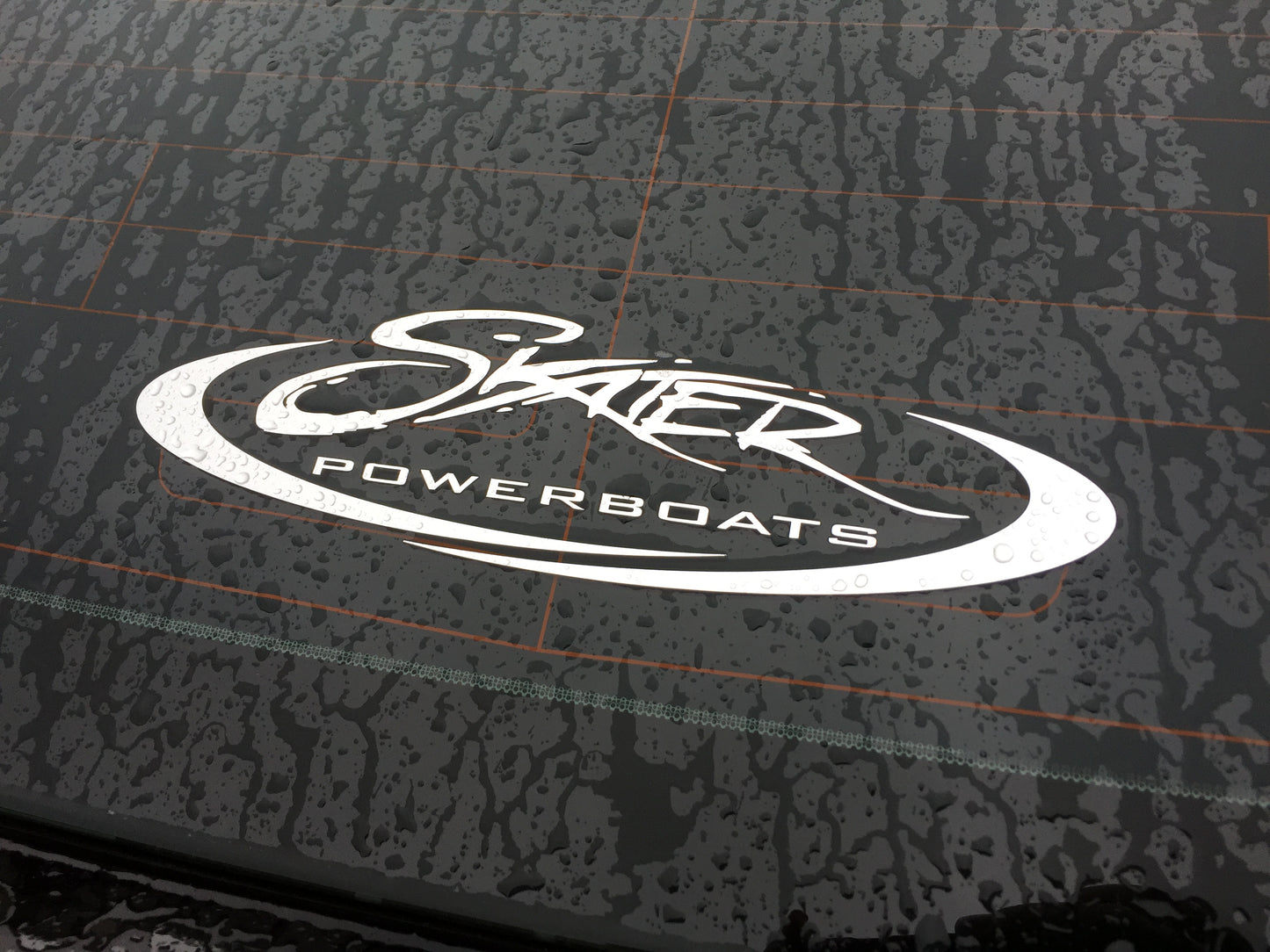 9.25" Skater Powerboats Window Decal