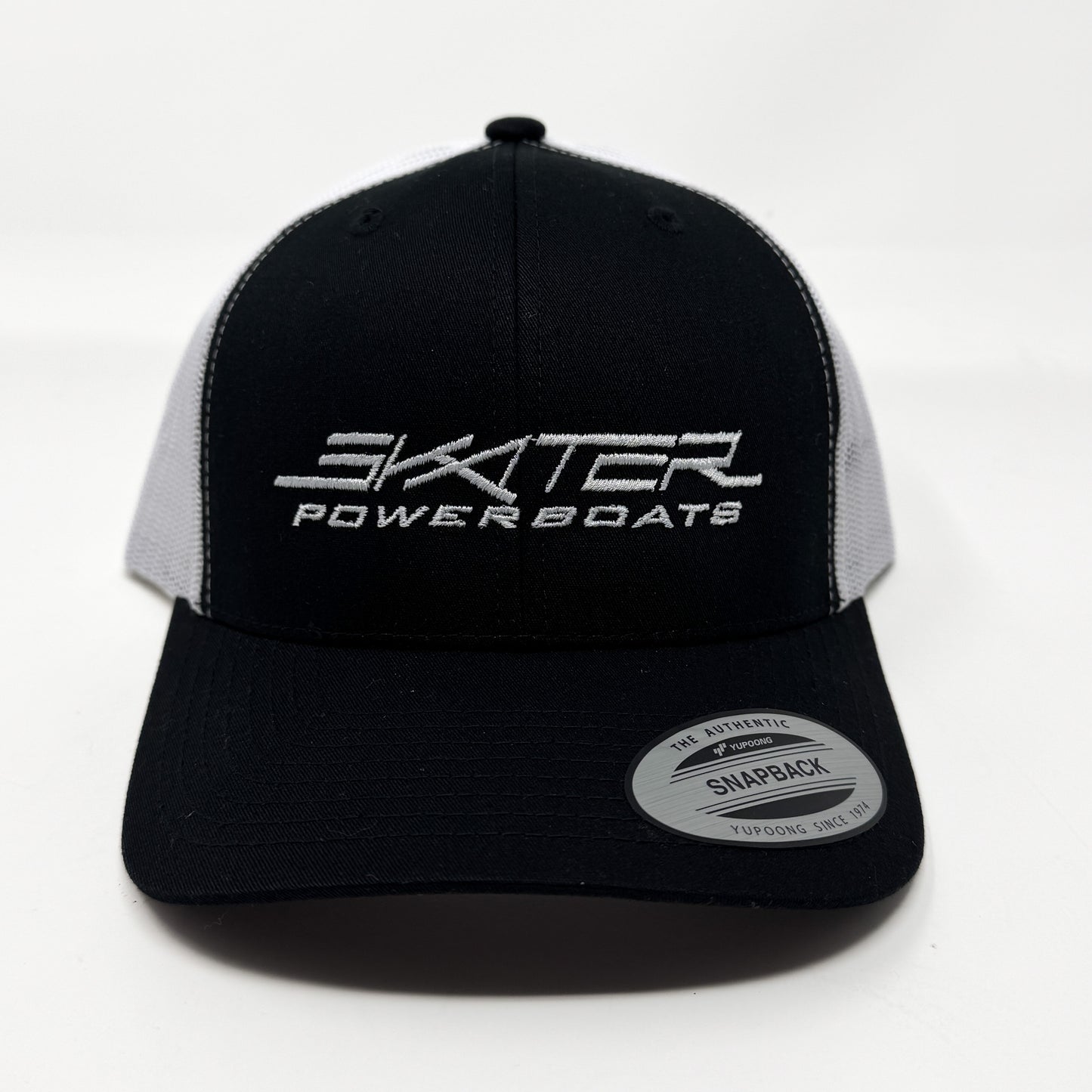 Black and White Trucker Cap