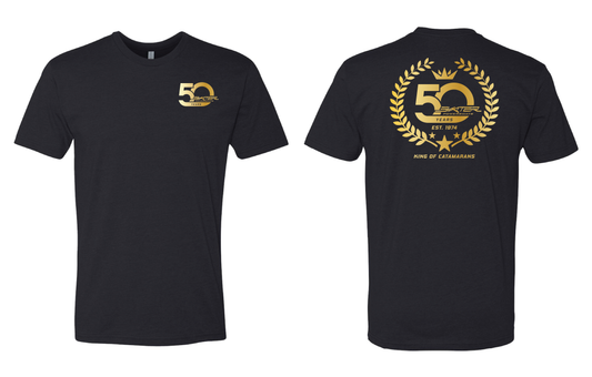 50th Anniversary T-Shirt (Black)