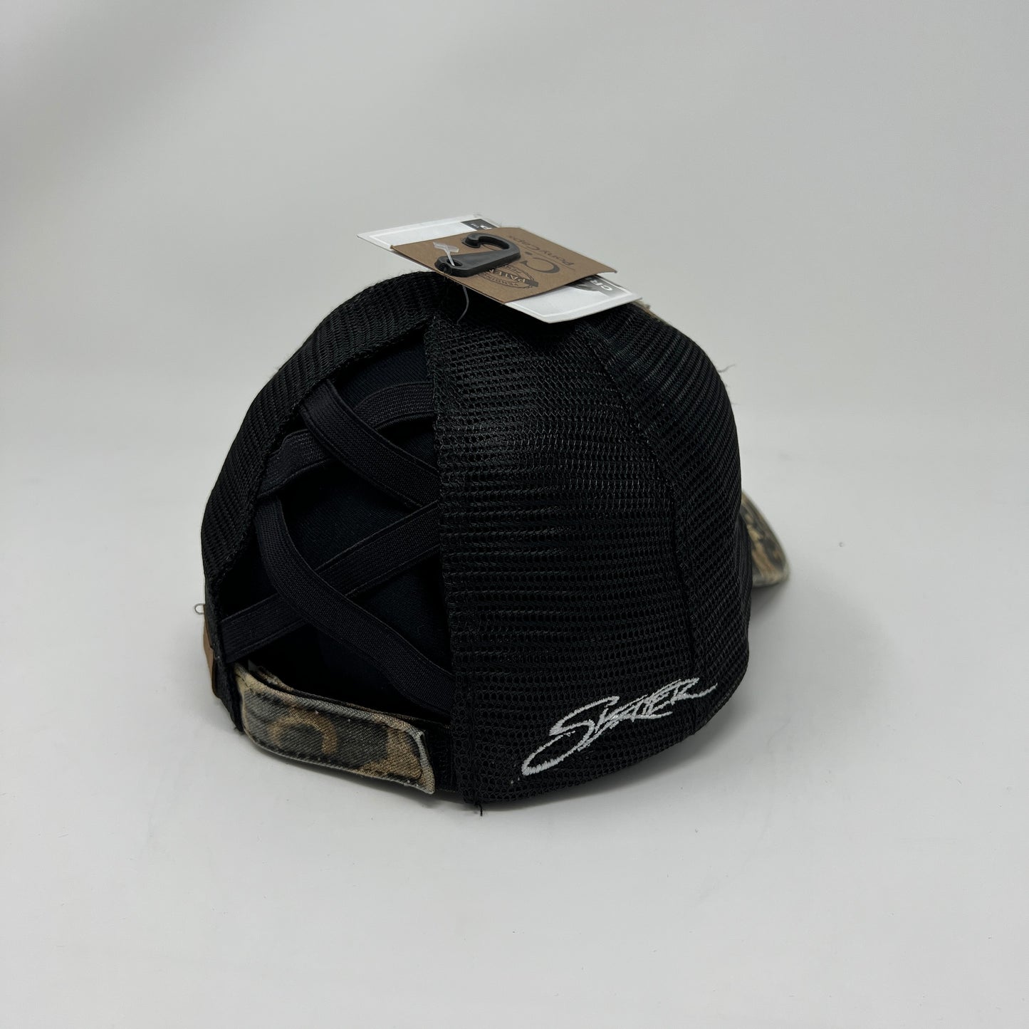 Leopard High-Ponytail Skater Bug Hat