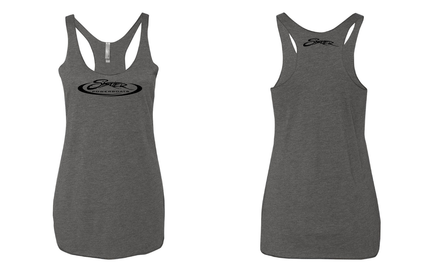 Grey Triblend Racerback Tank