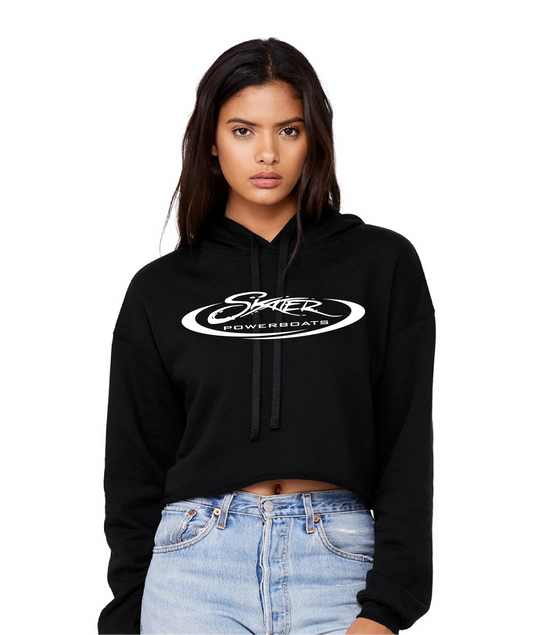 Cropped Fleece Hoodie