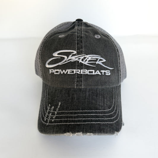 Frayed Unstructured Hat