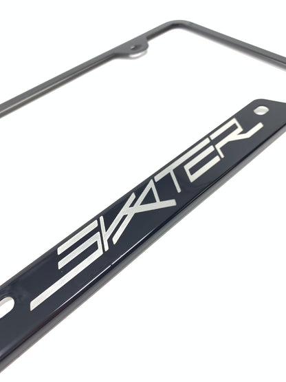 Laser Engraved License Plate Frames