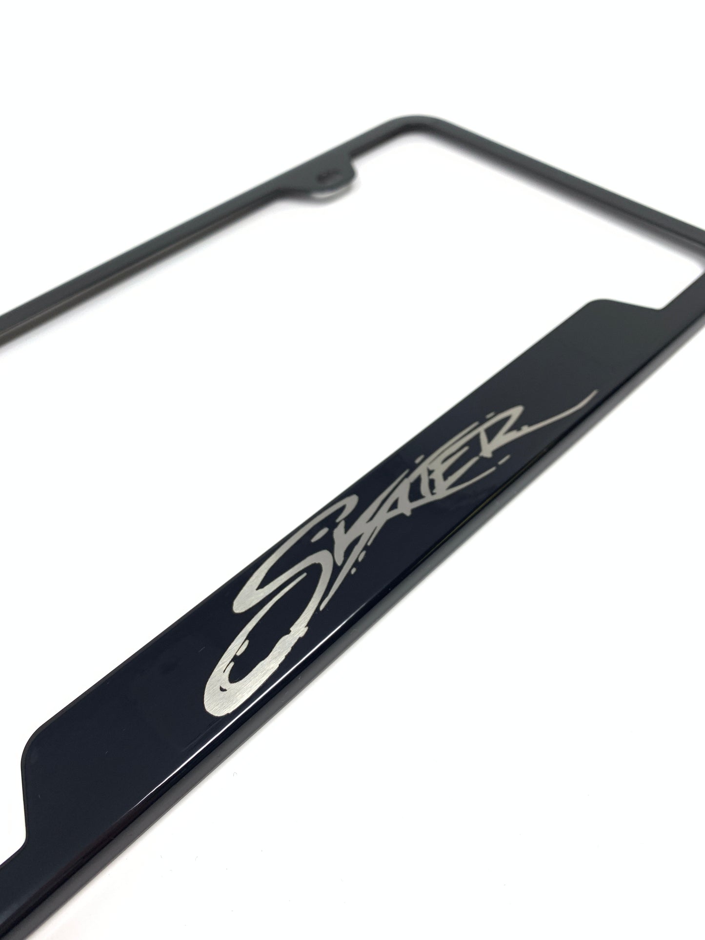 Laser Engraved License Plate Frames