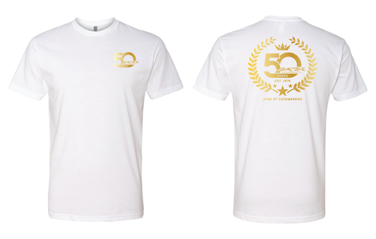 50th Anniversary T-Shirt (White)