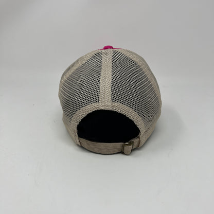 Contrast Stitch Mesh Cap